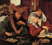 Marinus van Reymerswaele A Moneychangr and His Wife china oil painting reproduction